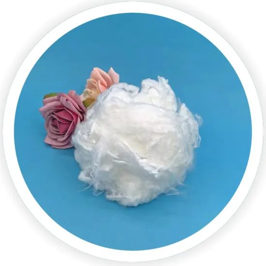 2D * 51mm Eco-Friendly Rayon Viscose Staple Fiber for Medical Textiles
