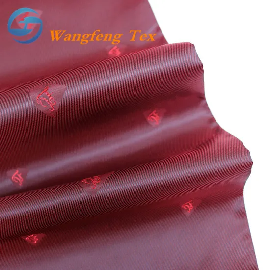 Twill Poly Viscose Jacquard Fabric for Garments