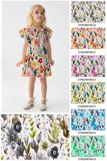 45s 100%Rayon Fabric for Women Skirt, Dress Shirt