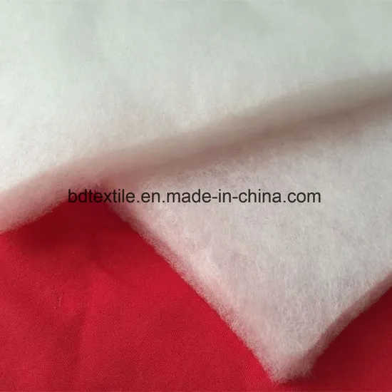 Glue Bonded 100% Polyester Wadding/Batting