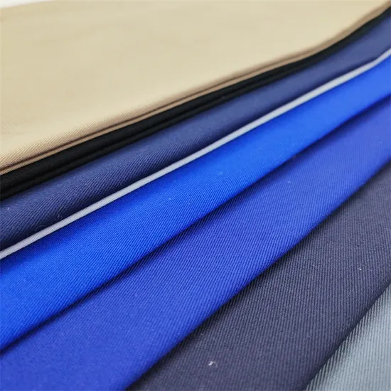 Wholesale Tc 80/20 or 65/35 Polyester Cotton Twill Fabric for Workwear and Uniform