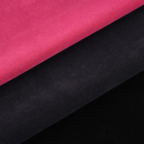 100 Polyester Warp Knitting Tricot Flocking Fabric