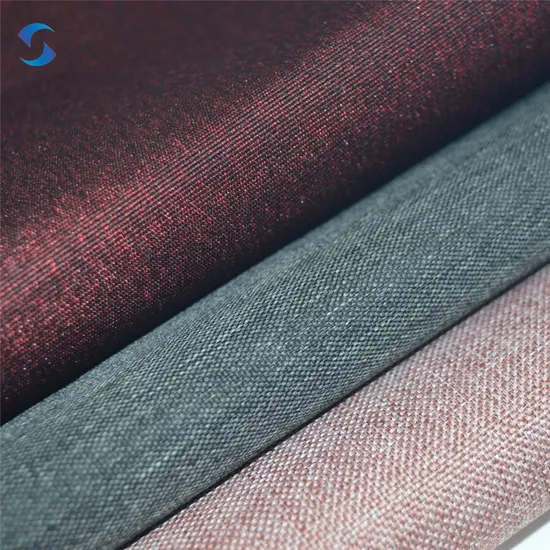 100% Polyester 600d Melange Fabric with PU Coating Factory Price High Quality
