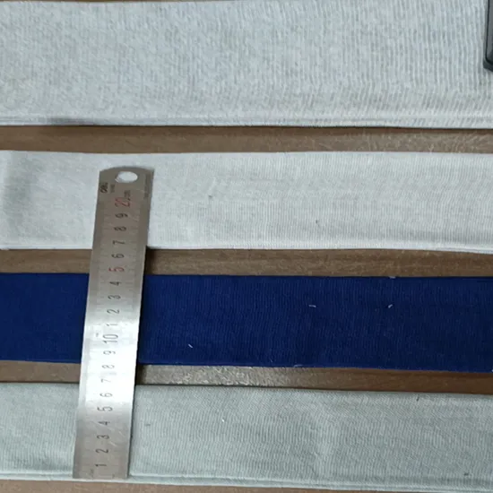 Carbon Anti-Static Rib ESD Knitted Ribbing Conductive Apparel-Accessories Interlock Cuffs Ribbing