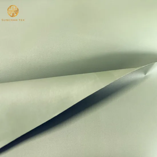 Double Sides Flame Retardant Color Coated Polyester Fabric for Tent