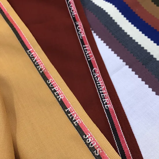 Hot Sale Cashmere Wool Tr Suit Fabric Men′ S Suiting Materials with English Selvedge