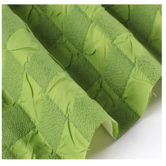 400t Crepe Polyester Taffeta Checkerboard Jacquard Autumn and Winter Tide Brand Fabric