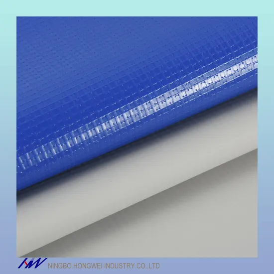 610gsm PVC Tarpaulin High Strength Fireproof Waterproof Coated PVC Tarpaulin for Truck Cover