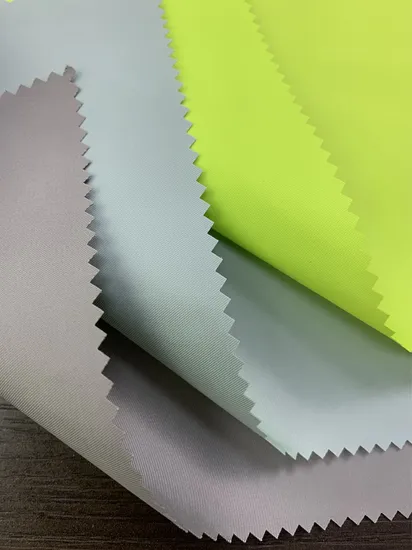 Polyester Imitated Memory Fabric Down Proof Coated Wr