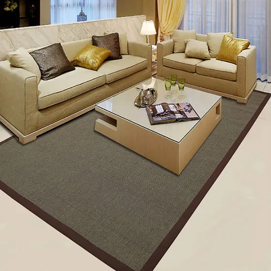 100% Natatural Sisal Carpet Sisal Rug for Wholesale