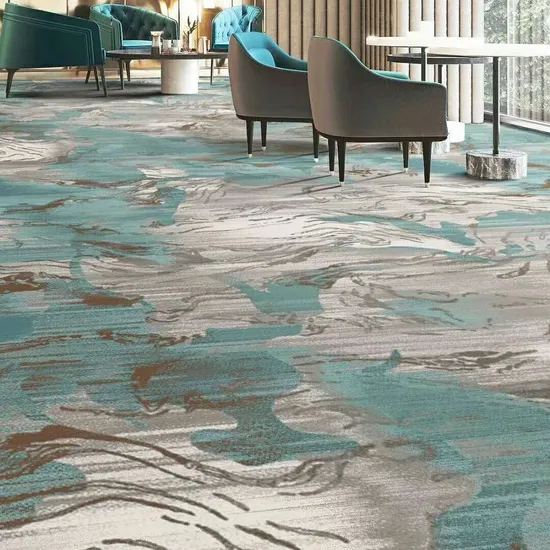 Wall to Wall Broadloom Printed Tufted Carpets for Hotel Room Banquet Public Area