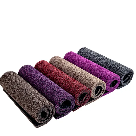 Factory Price PVC Noodle Spaghetti Carpet Roll Cushion Coil Mat