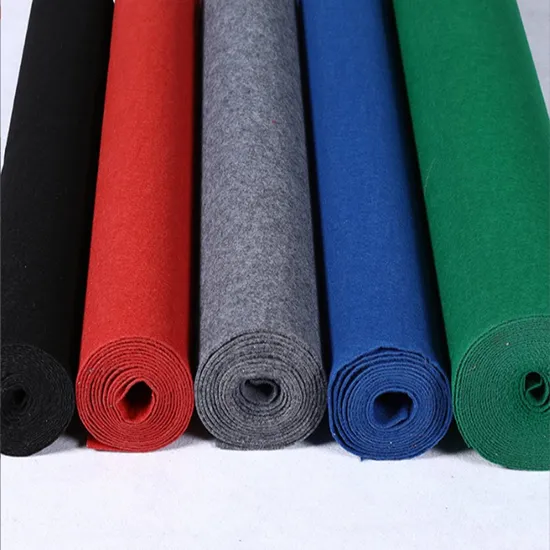 Wedding Nonwoven Plain Rib Velour Jacquard Stage Expo Disposable White Red Event Wed Floor Decoration Needle Punch Felt Exhibition Carpet