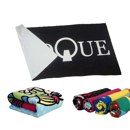 Custom Cheap Cotton Microfiber Gym Beach Towel for Promotions