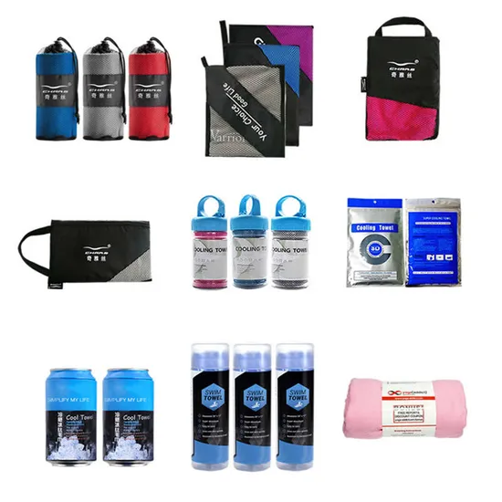 Wholesale Sweat Absorbing Printed Microfiber Sport Fitness Towel Custom Gym Towel