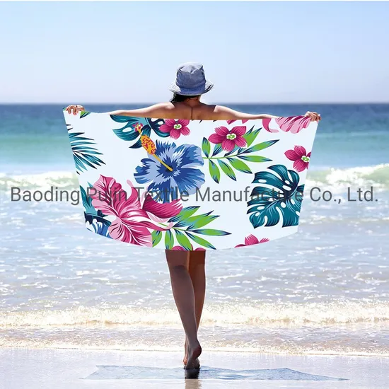 Wholesale Luxury Quick Dry Light Weight Compact Custom Beach Towels