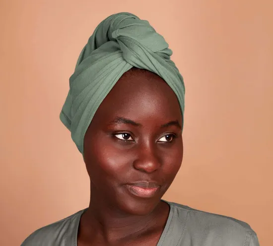 Hair Towel Wrap Anti Frizz 100% Cotton Double Layered T-Shirt Material