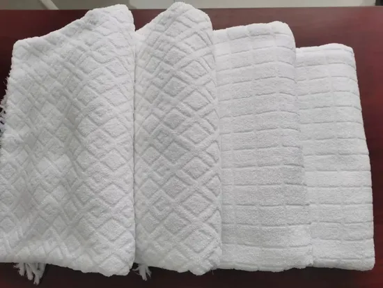 Factory Direct Spot Eelam Hajj Towel 100% Cotton White Eelam Hajj Towel