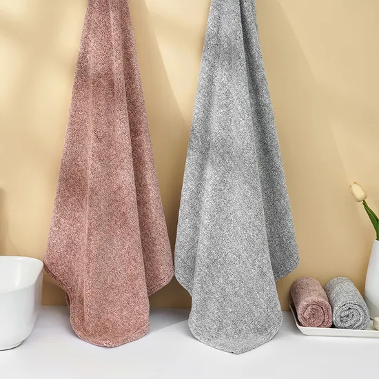 Ladies Bath Towel Carbon Fiber Coral Velvet Microfiber Bath Towel