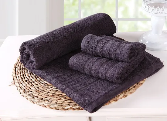 100% Organic Cotton Luxury Face Towel Hand Towel Bath Towel Set