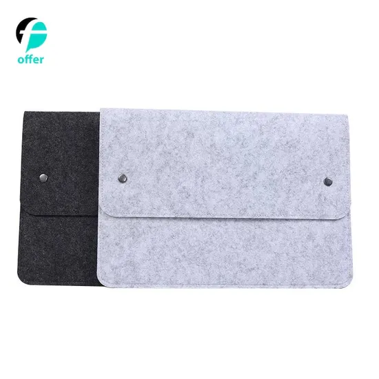 Smart Laptop Wool Felt Sleeve Case Cover Bag for MacBook
