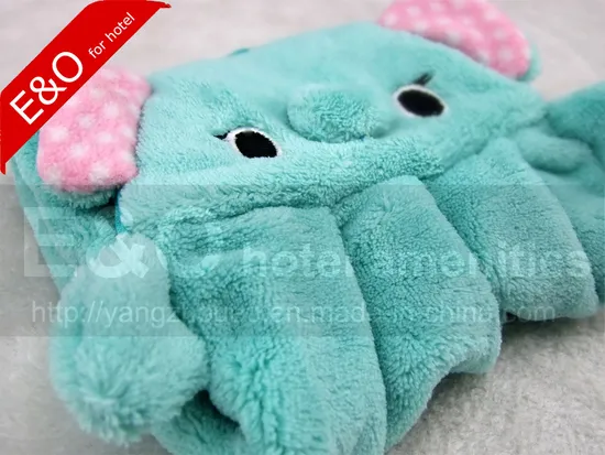 100% Cotton Embossed Hotel Towel, Animal Towel