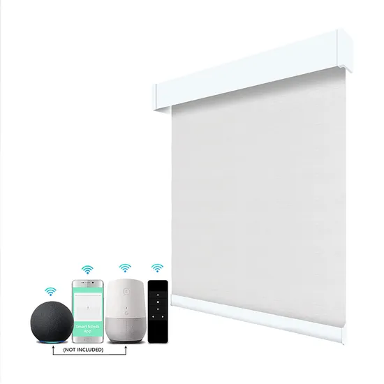 Automatic Electric Motorized Roller Blinds Smart Blinds for Window Curtain Blackout