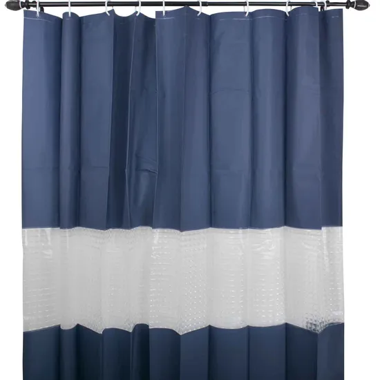 Waterproof Eco Friendly PEVA Shower Curtain