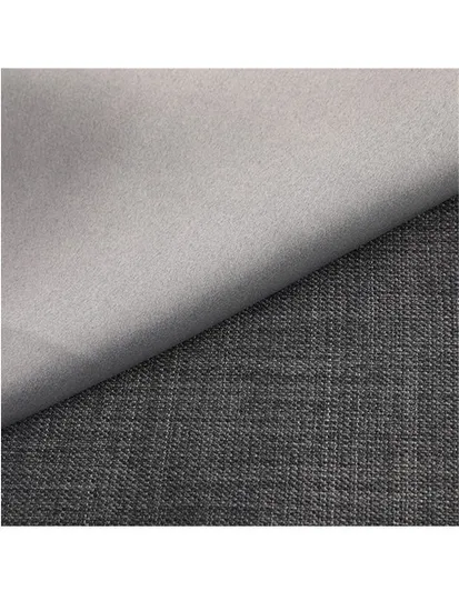 2-150cm-300cm Width Polyester Linen Blackout Hotel Curtain Fabric