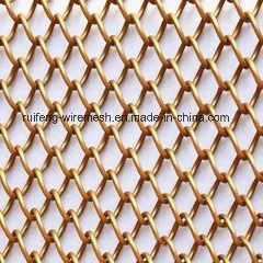 Aluminum Alloy Wire Mesh Coil Drapery for Metal Curtain