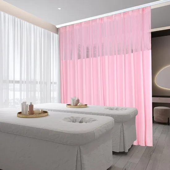 Customized Polyester Antibacterial Anti-Mildew Non-Woven Fabric Hospital Cubicle Privacy Curtains