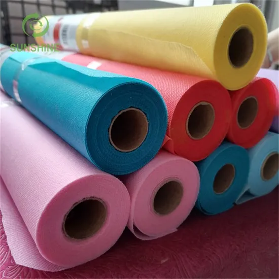 Colorful Tablecloth Roll Made by Non-Woven Fabric Disposable Tablecloth