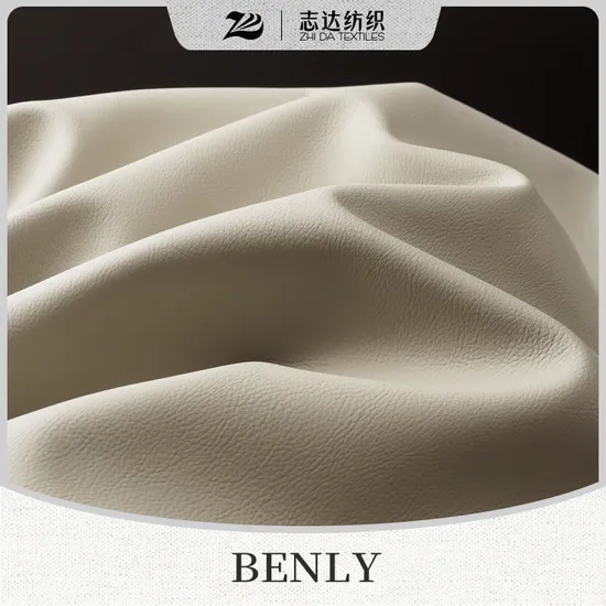 Textile Breathable Skin Sensation Leather Sofa Covering Fabric