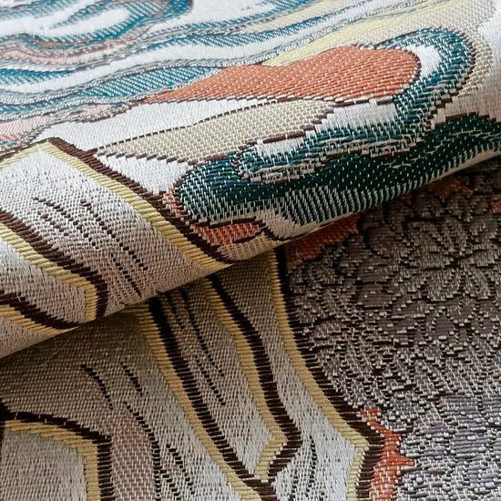 Hot Selling Good Quality New Pattern Embroidery Fabric Home Decoration Sofa Fabric