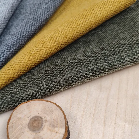 Home Texitle 100% Polyester Brushed Woven Upholstery Furniture Fabric