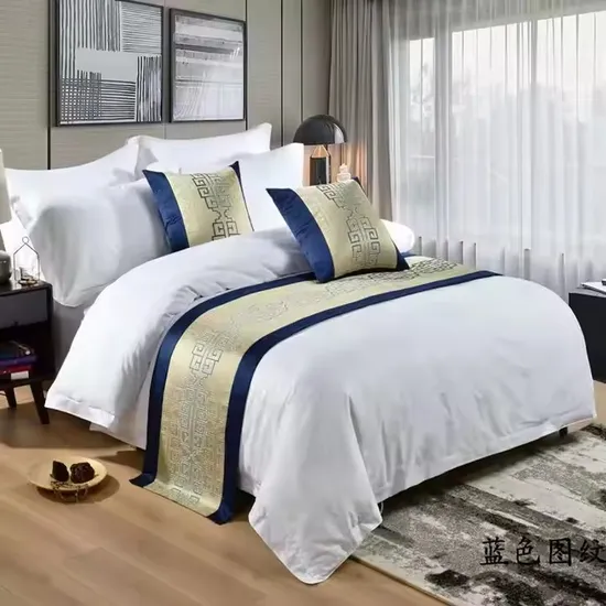 Factory Hot Sale High Quality Cotton Bed Runner (JRD703)