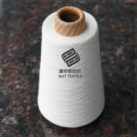 40s Organic Cotton with Linen 65/35 Nature Fiber Yarn Weaving Yarn