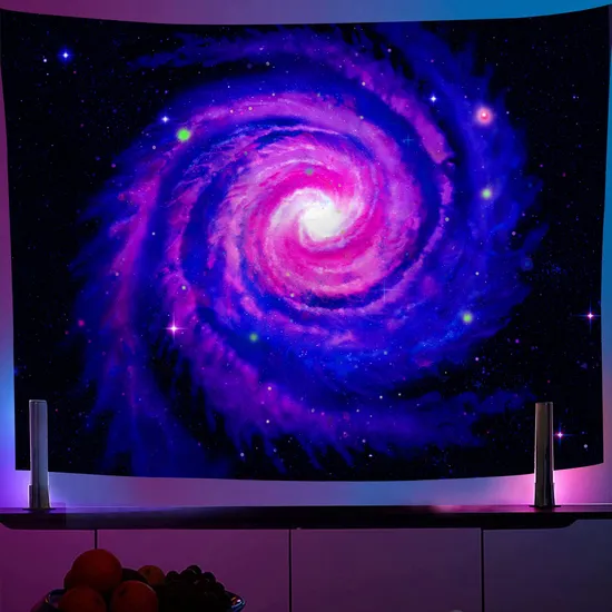 OEM ODM Mushroom Design Nightlight UV Wall Hanging Tapestry