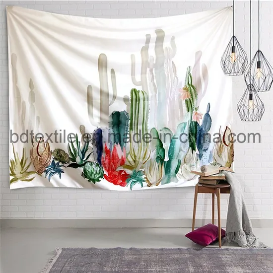 Professional Factory Made Decorative Custom Digital Printed Tapestry