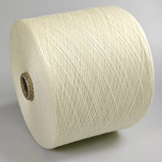 Low Density High Strength Meta Aramid White Yarn Nomex Knitting Yarn for Sewing