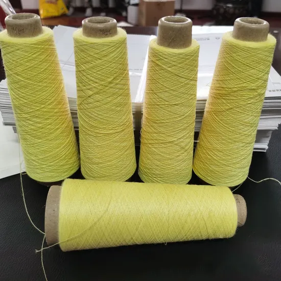 100% PARA Aramid Yarn Kevla Yarn for Knitting