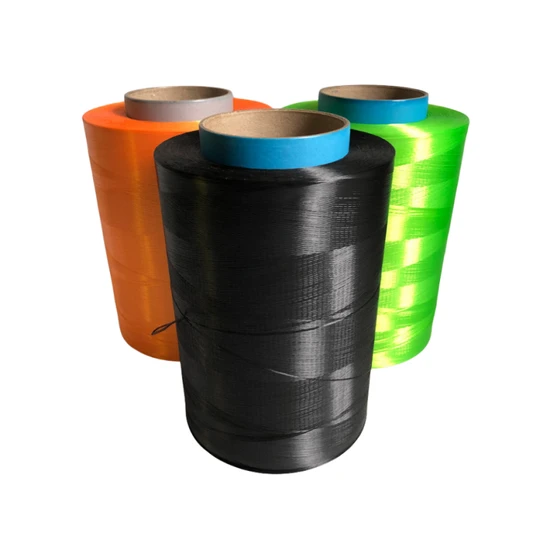Color 400d UHMWPE Fiber for Fishing Line and Rope UHMWPE Yarn