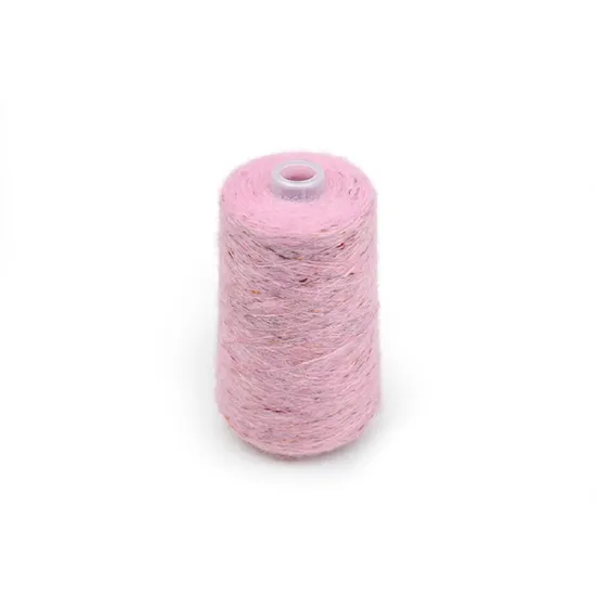 Kingeagle Soft Hand Feeling Warm 6nm/1 Customized 5%Wool Fancy Yarn for Clothing