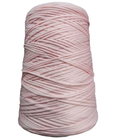 Customizable Colorful Cotton Tape Yarn for Creative Spring Crafts
