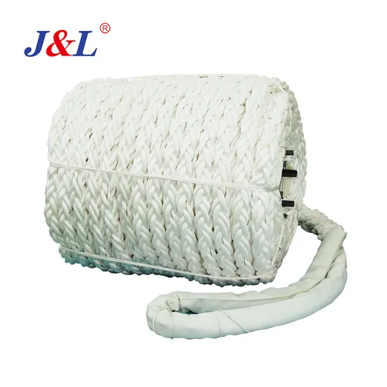 Juli Nylon UHMWPE Yarn Mooring Rope for Marine Ocean Transportation