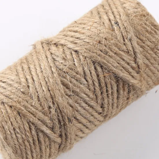 Versatile 3mm X 50m Jute Rope for Gardening and DIY Projects