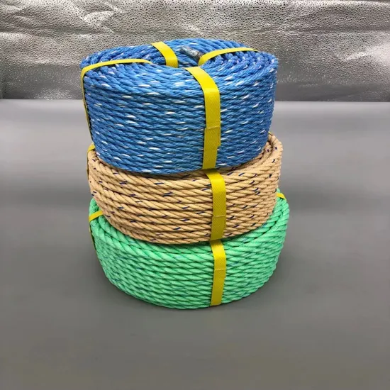PE Rope Plastic Rope Blue Color