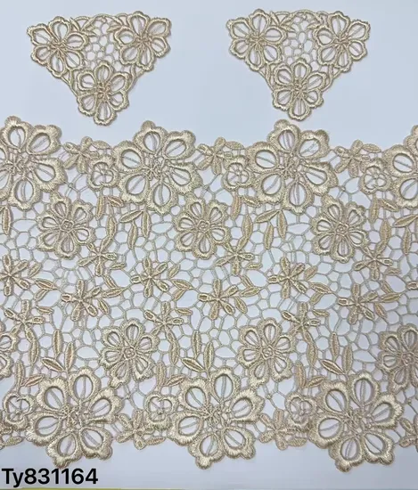Lace Embroidery Chemical Lace Edging Wide Edge Clothing Lace Matching