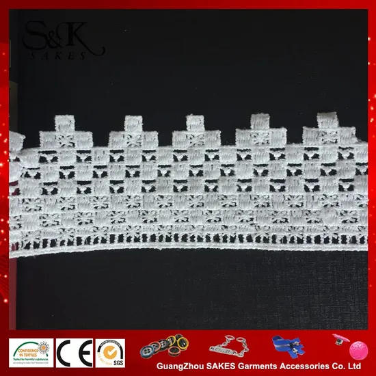 New Design Milk Silk Modern Style Trim Lace for Women Cloth