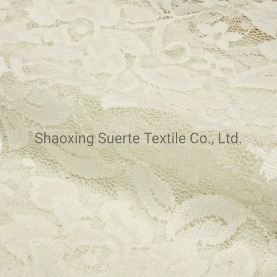 DIY Customiazation Light Weight Elastic Stretch Tulle Lace Fabric for Trimming Garments Dress